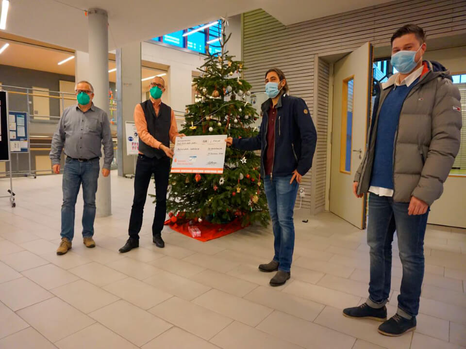 Spende an die Martinsschule Ladenburg