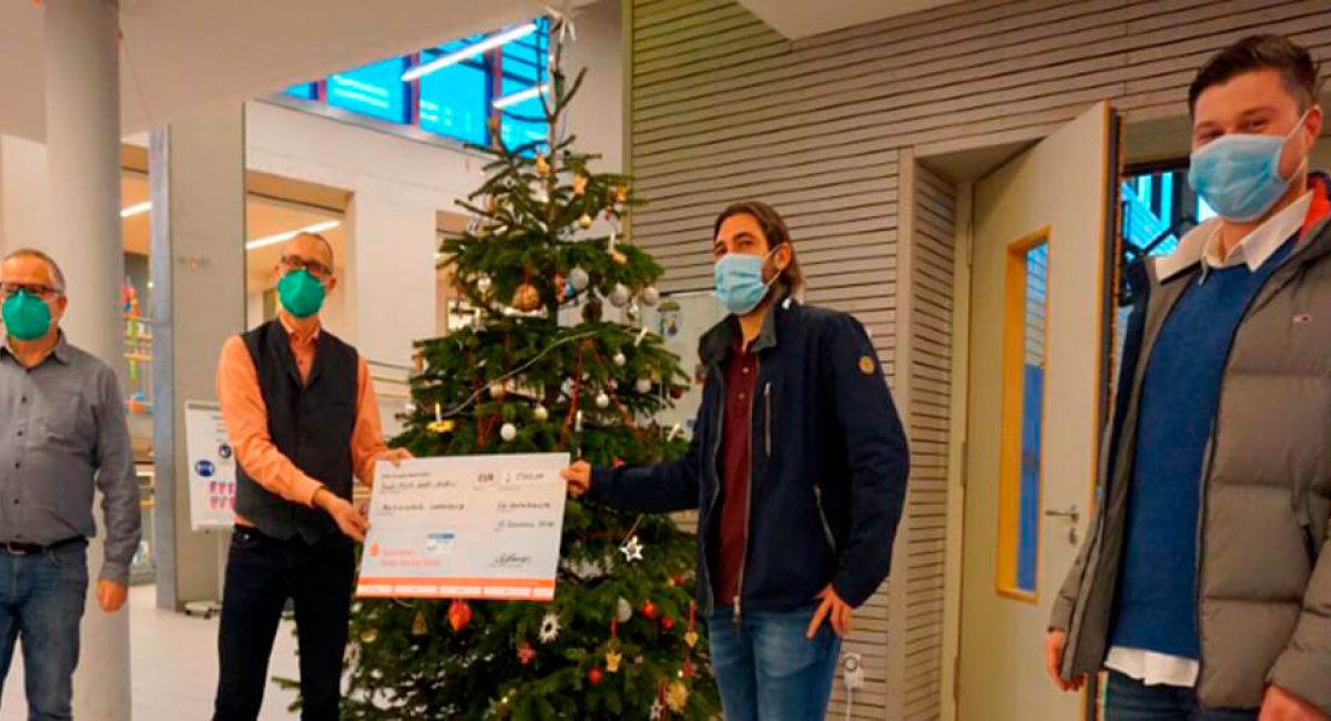 Spende an die Martinsschule Ladenburg